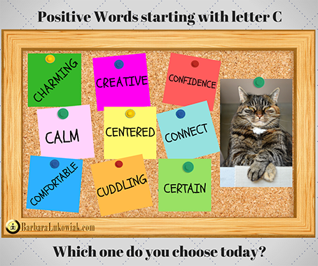 Positive Words starting with letter C